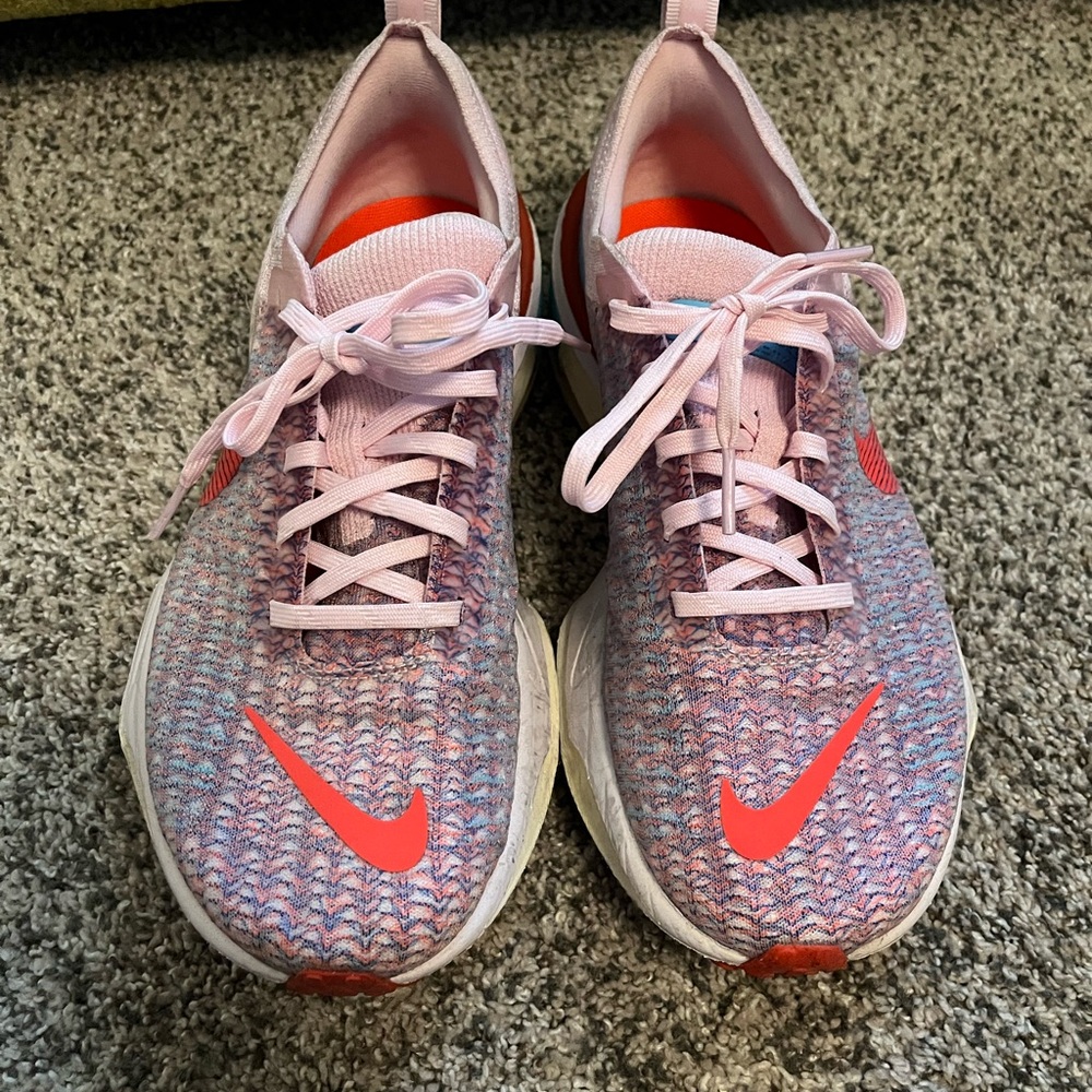 Nike ZoomX Invincible Run 3 Pink Foam Racer Blue - Picture 2 of 7
